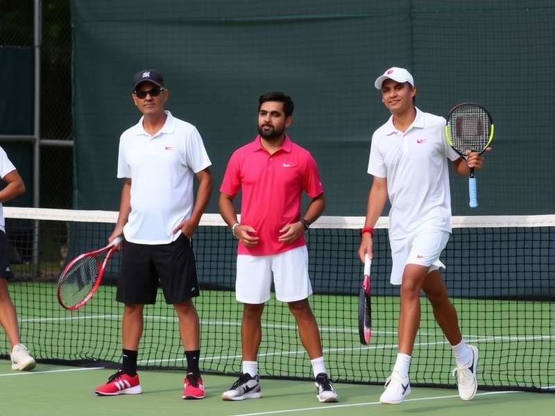 Indian Tennis Elite Game Screenshot